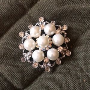 Brooch. Wedding